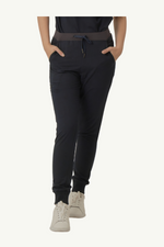 Caniboo: BOWIE 5-pocket jogger womens scrub pants in navy blue