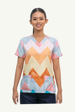 Our Premium Doubtfire TOP in Chevron