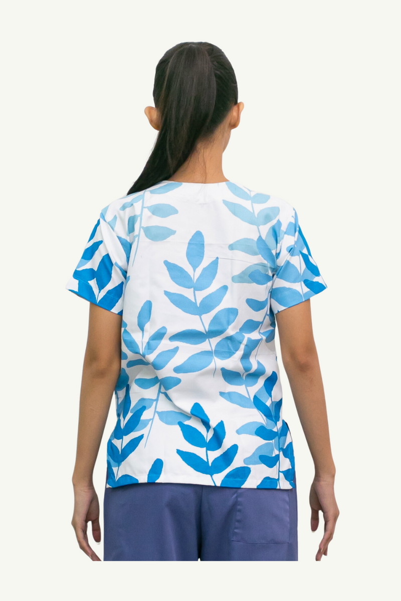 Our Premium Doubtfire TOP in Leaf Blue