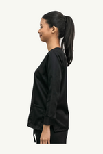 Our Soft Charlie L/S Top in Black