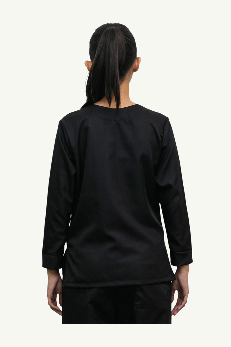 Our Soft Charlie L/S Top in Black