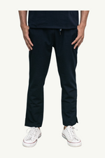 Caniboo: EMIR 4-pocket mens scrub pants in navy blue