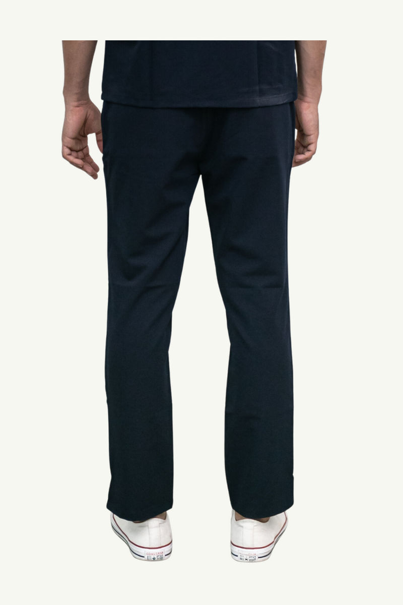 Caniboo: EMIR 4-pocket mens scrub pants in navy blue