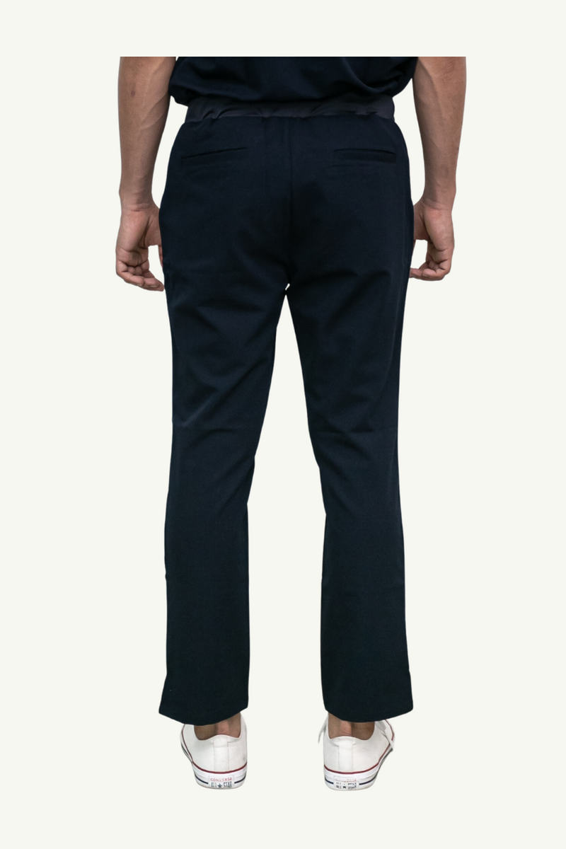 Caniboo: EMIR 4-pocket mens scrub pants in navy blue