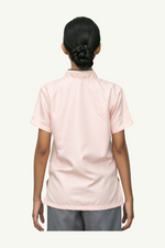 Our Soft McPhee TOP in Light Pink/Dark Grey