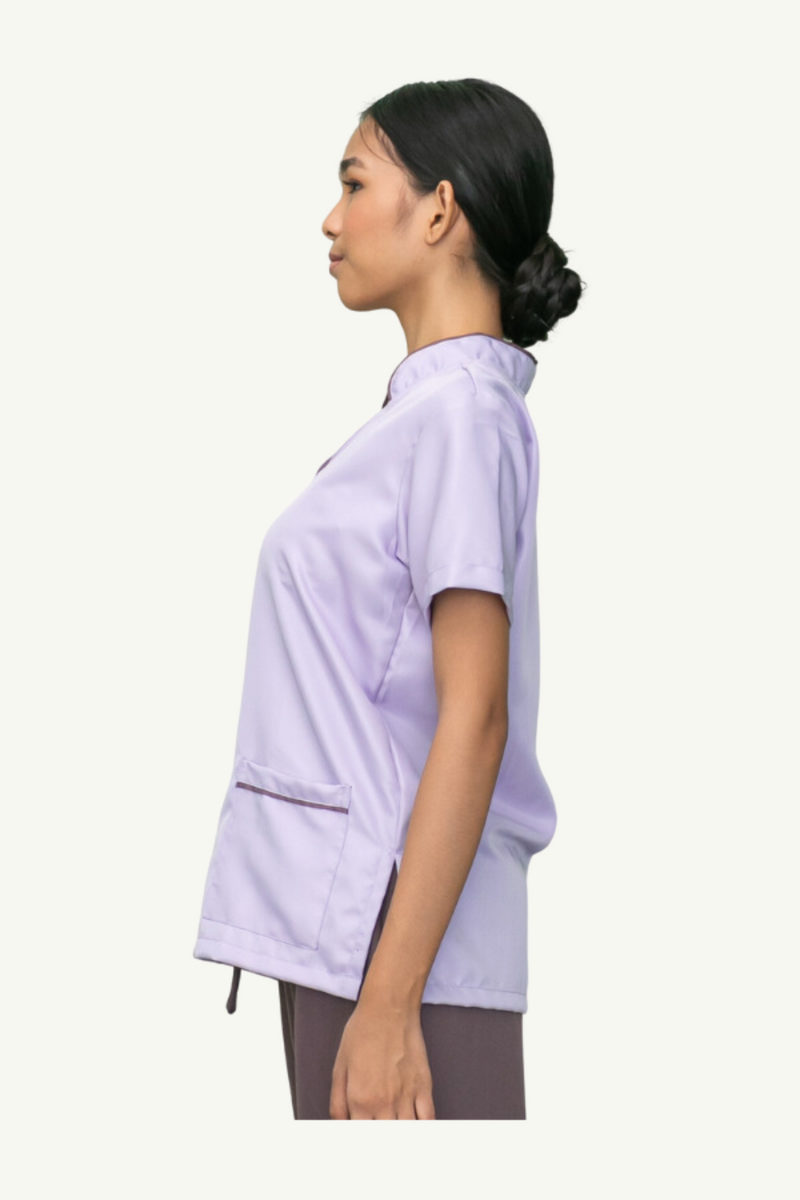 Our Soft McPhee TOP in Light Purple/Prune