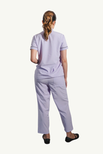 Our Soft Annie Suit in Light Purple/Dark Grey