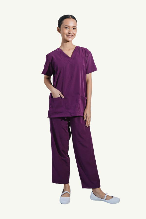 Our Soft Charlie Suit in Dark Magenta