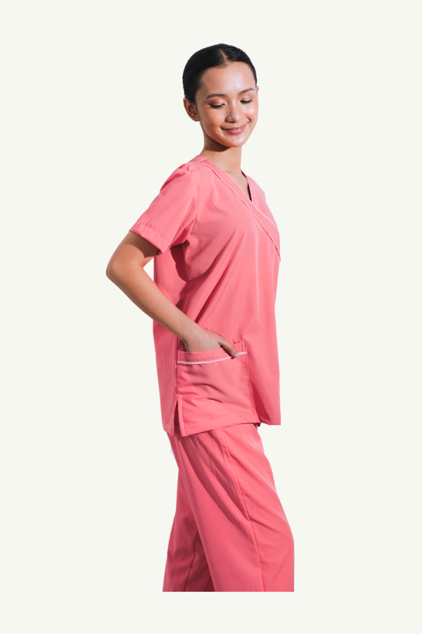 Our Soft Fran Suit in Pink/Light Pink