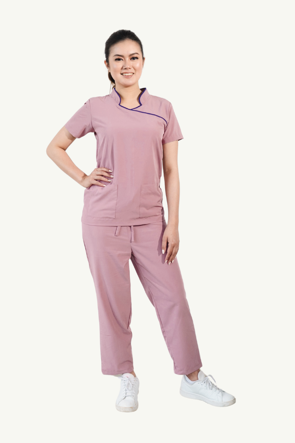 Our Soft Stretch Jane Suit in Dusty Rose