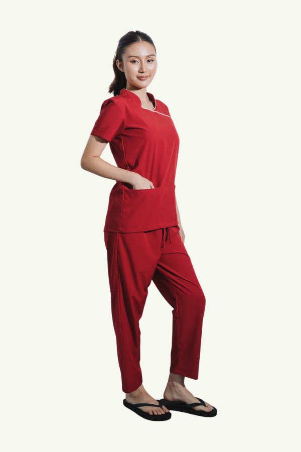 Our Soft Jane Suit in Red