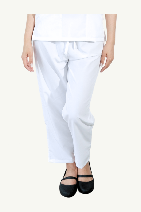 Our Soft Stretch Pants in White