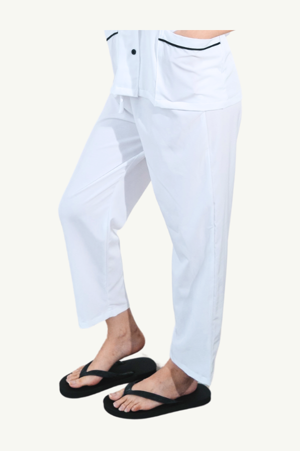 Our Soft Stretch Pants in White