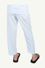 Our Soft Stretch Pants in White