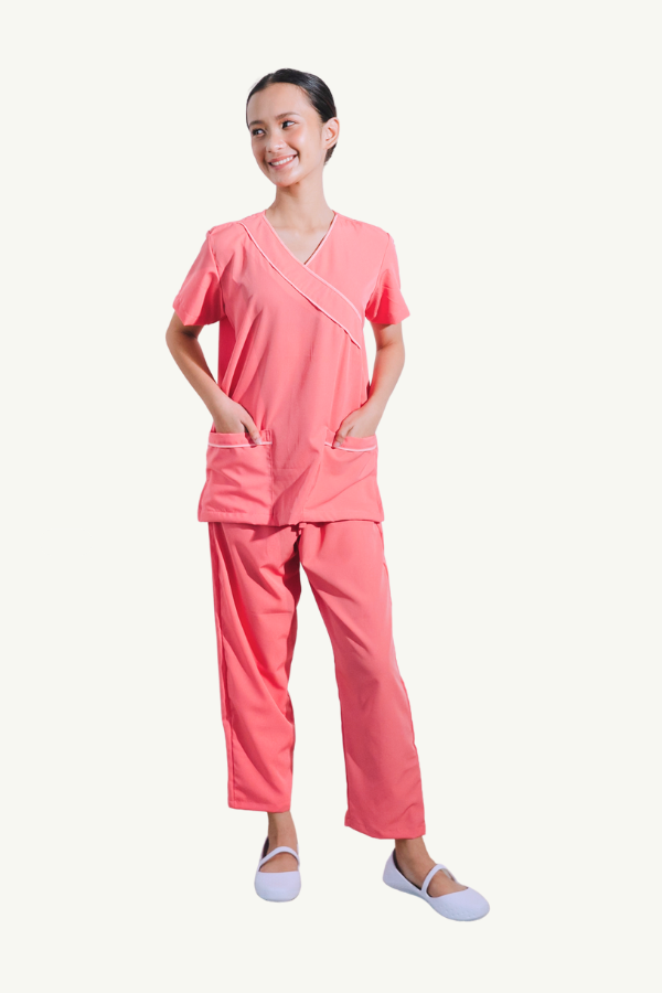 Our Soft Fran Suit in Pink/Light Pink