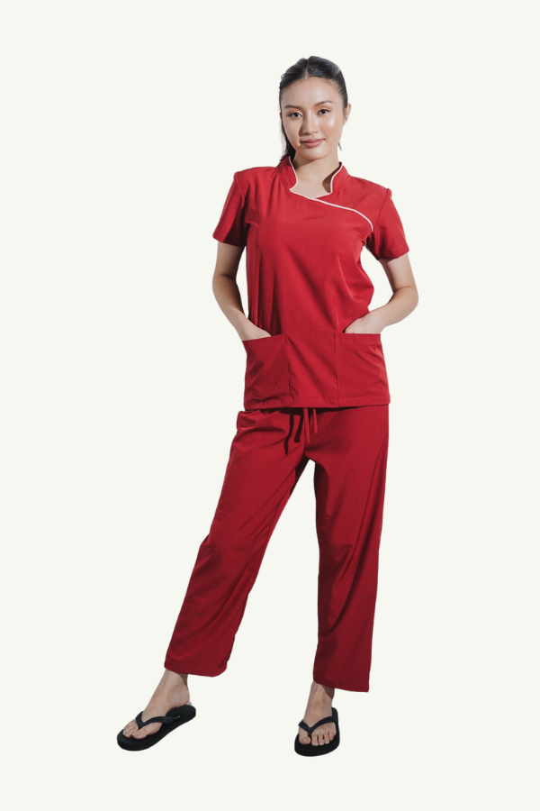 Our Soft Jane Suit in Red
