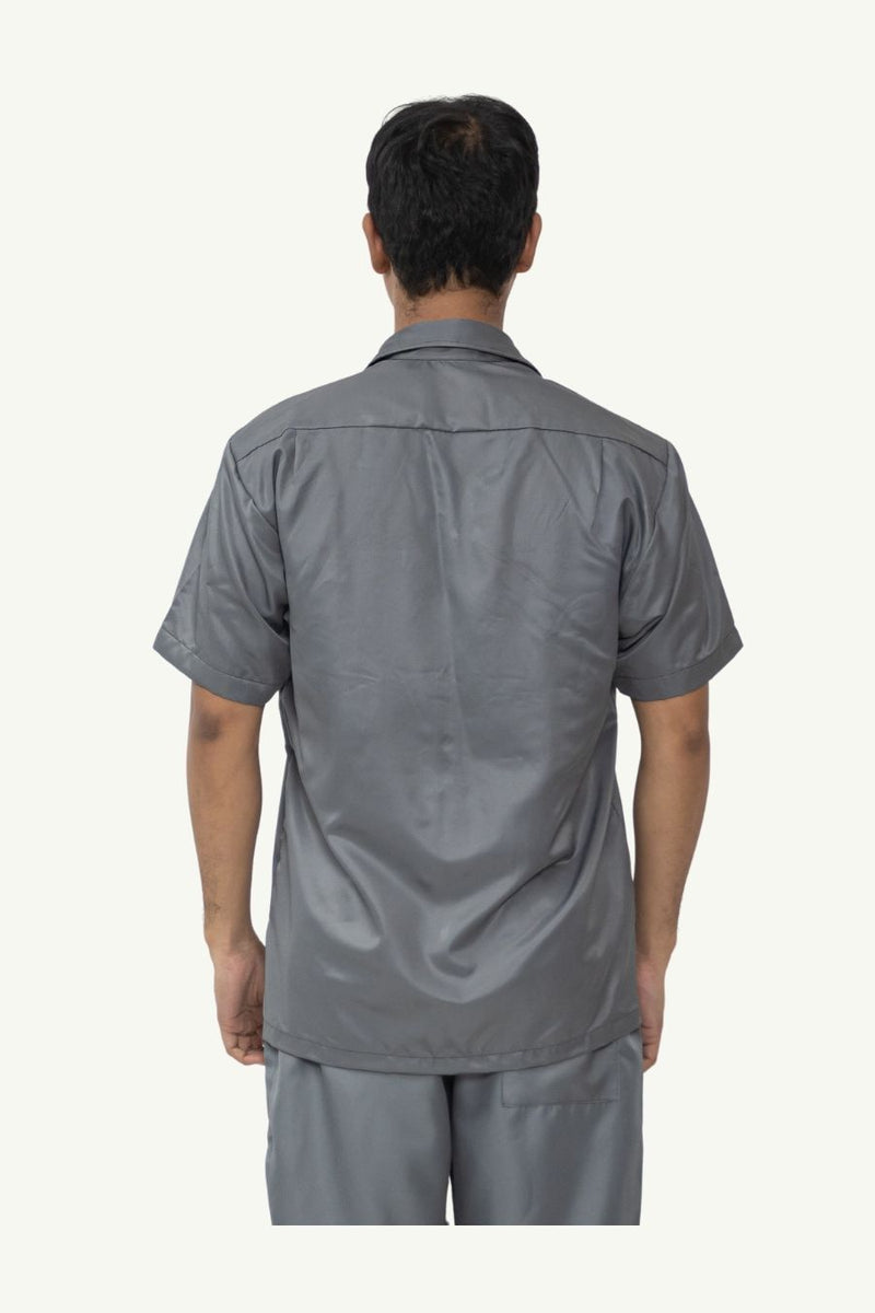 Our Soft Schumacher Polo in Dark Grey