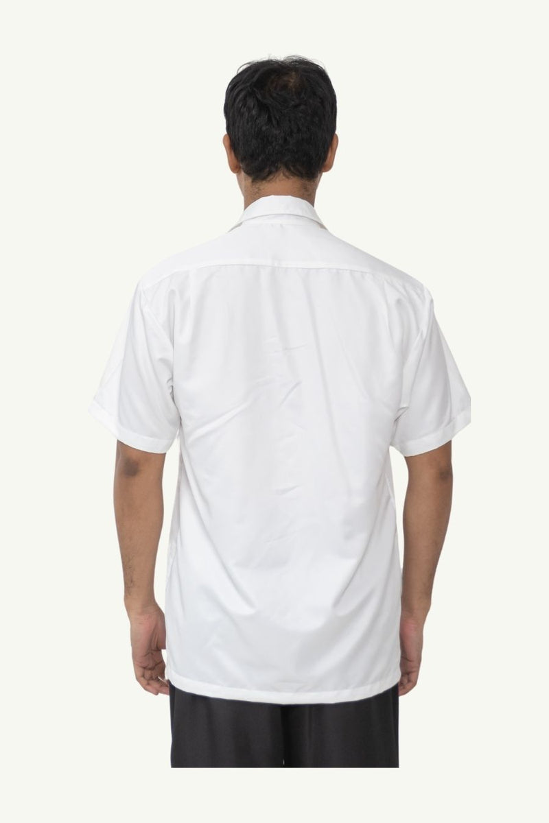 Our Soft Schumacher Polo in White