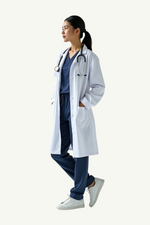 Our Soft Lab Gown in White
