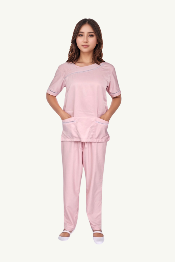 Our Soft Molly Suit in Light Pink