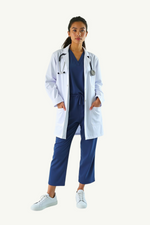 Our Soft Lab Gown in White