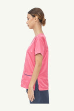 Our Soft Maria TOP in Pink/Navy