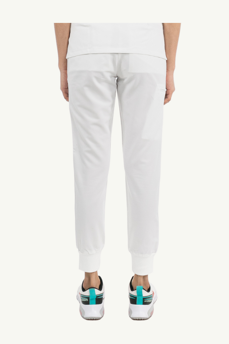 Caniboo: BOWIE 5-pocket jogger womens scrub pants in pearl white