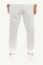 Caniboo: CODY 5-pocket mens scrub pants in pearl white