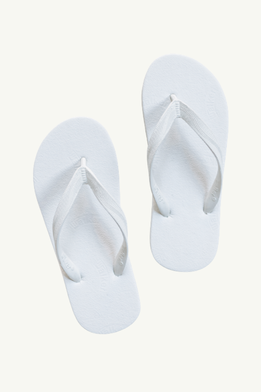 Our Rubber Slippers in White – Neat Nanny
