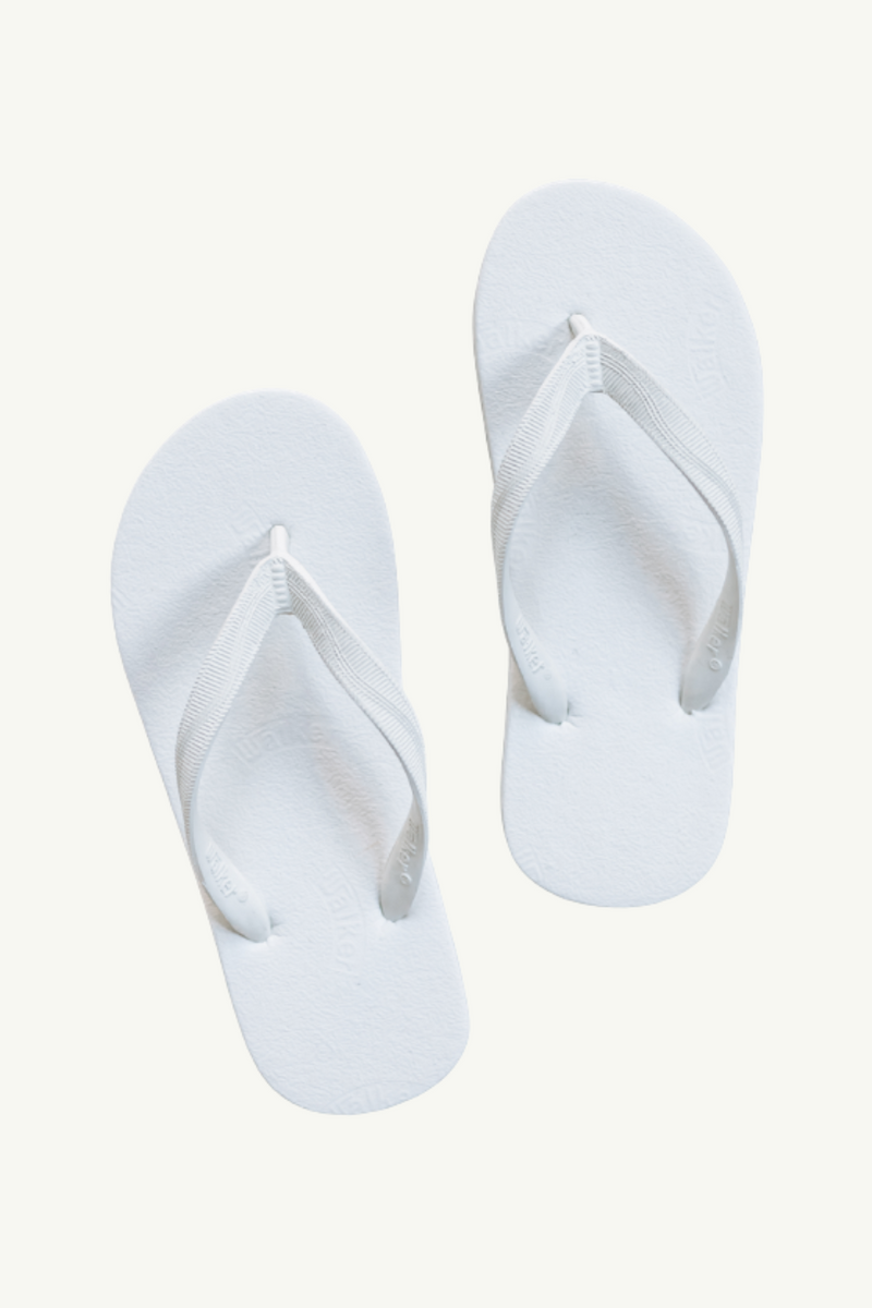 Our Rubber Slippers in White
