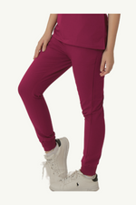 Caniboo: BOWIE 5-pocket jogger womens scrub pants in mulberry purple
