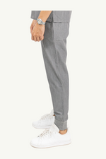 Caniboo: CODY 5-pocket mens scrub pants in ice grey