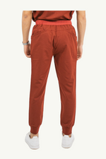 Caniboo: CODY 5-pocket mens scrub pants in popstar red