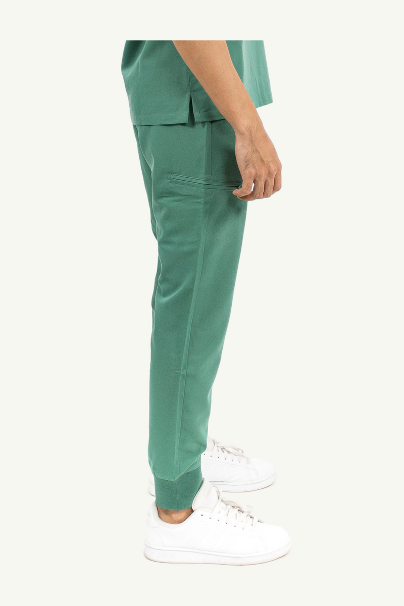 Caniboo: CODY 5-pocket mens scrub pants in pistachio green