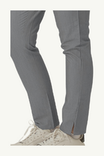 Caniboo: DAKOTA 2-pocket straight cut womens scrub pants in ice grey