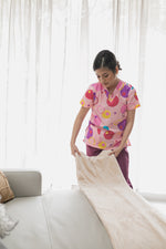 Our Basic Doubtfire TOP in Bubbles Pink